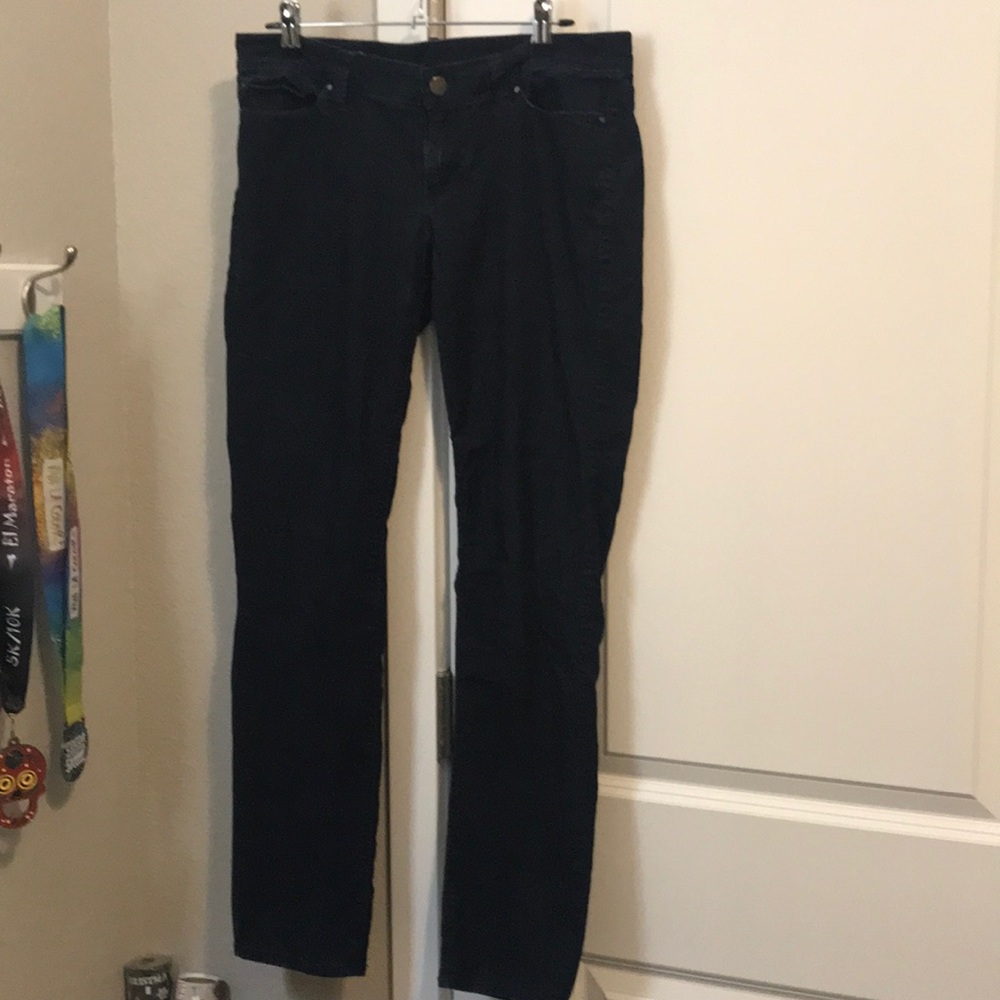 Ann Taylor Navy Corduroys